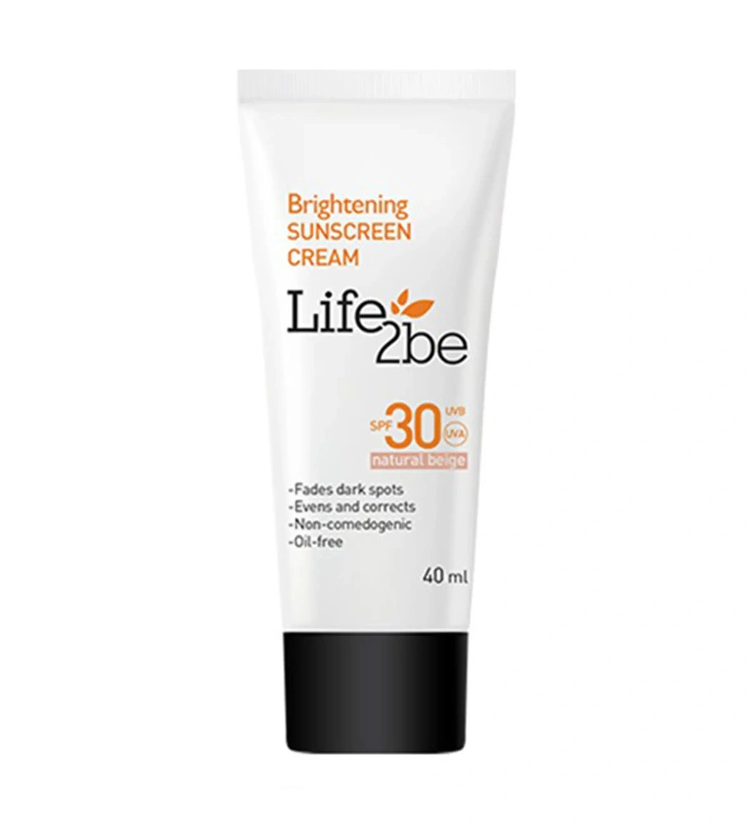 کرم ضدآفتاب و روشن کننده SPF30 لایف توبی