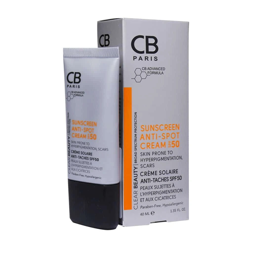 کرم ضد آفتاب پوست دارای لک SPF50 سی بی 
