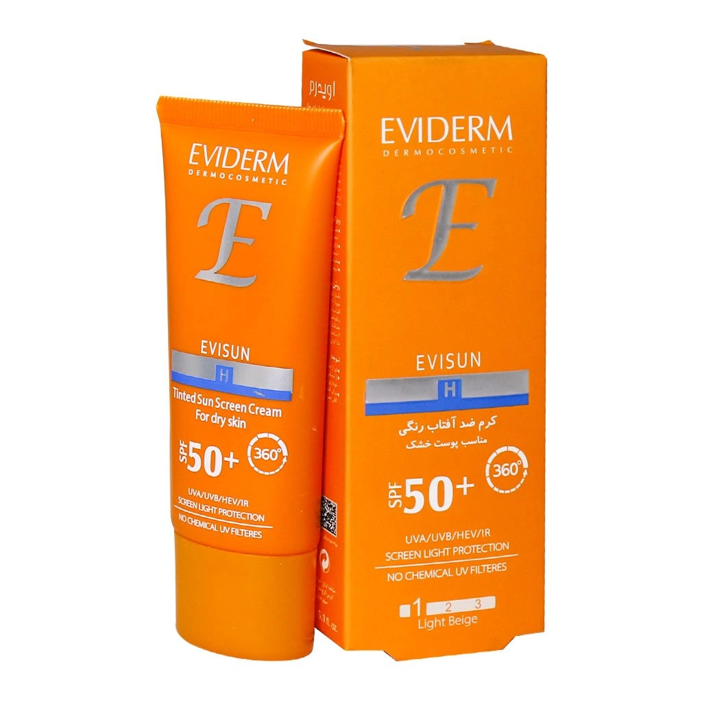 کرم ضد آفتاب پوست خشک SPF50 اویدرم  40 میلی لیتر 